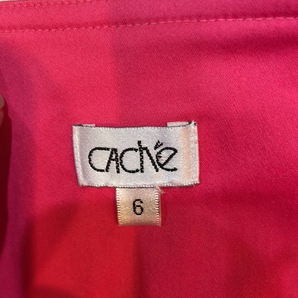 Cache Vintage Hot Pink 90’s Big Button Skort 6 - Picture 2 of 8